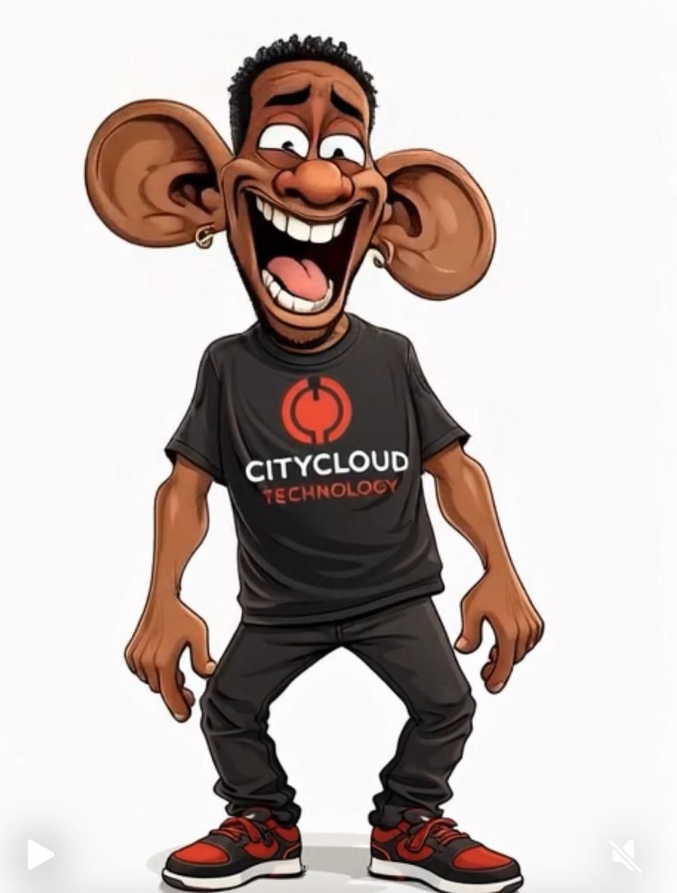 City Cloud Tech mascot